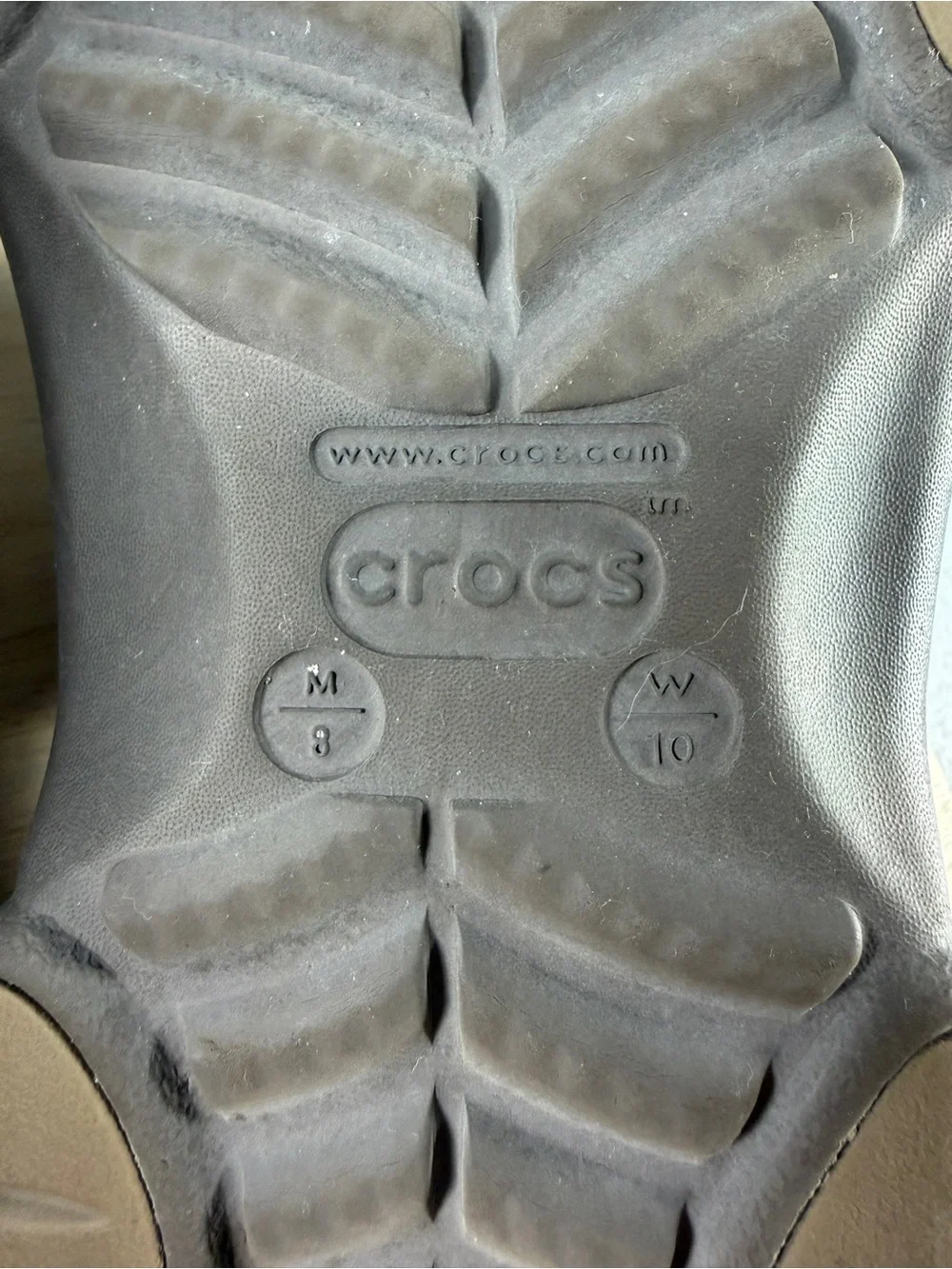 Crocs Classic All Terrain Clog Espresso Brown Mens Size 8 Womens 10